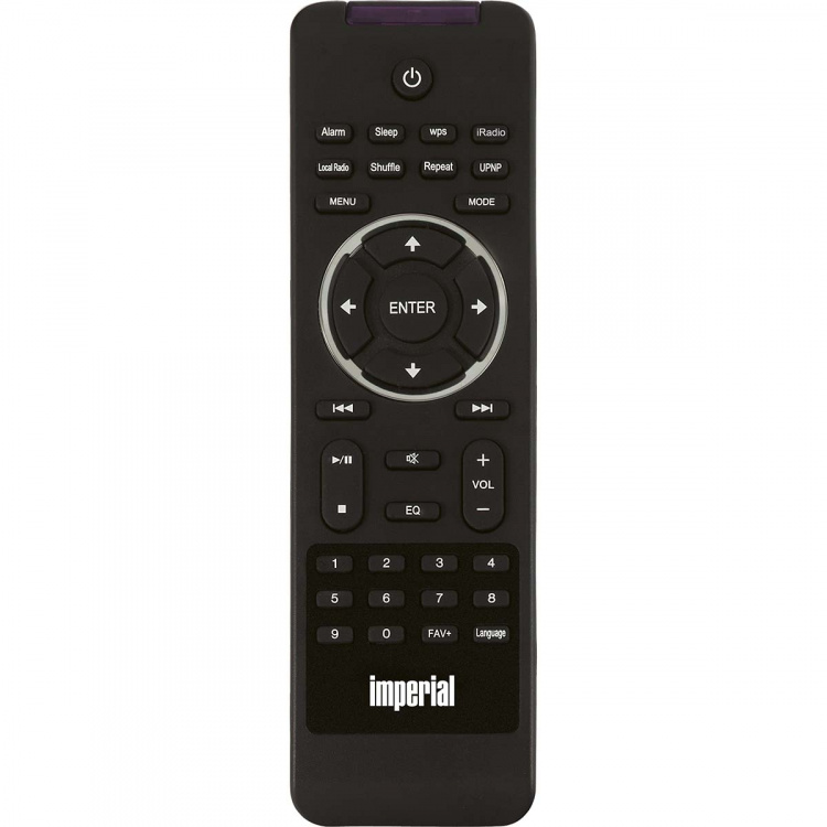 imperial DABMAN i450 Hybrid Stereo Radio DAB+ / FM / Internet /Bluetooth Hvid-Sølv