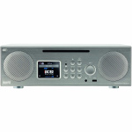 imperial DABMAN i450 CD Multifunktionel Stereo Radio DAB+ / FM / Internet / Bluetooth Hvid-Sølv
