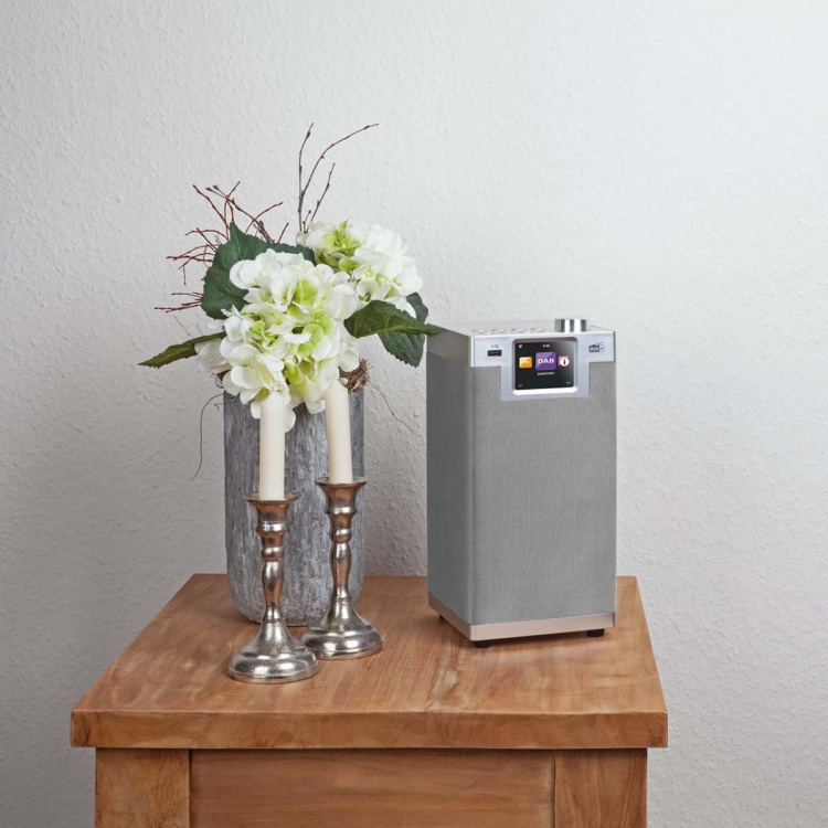 imperial DABMAN i610 Multifunktionel stereoradio DAB+ / FM / Internet / Bluetooth Grå