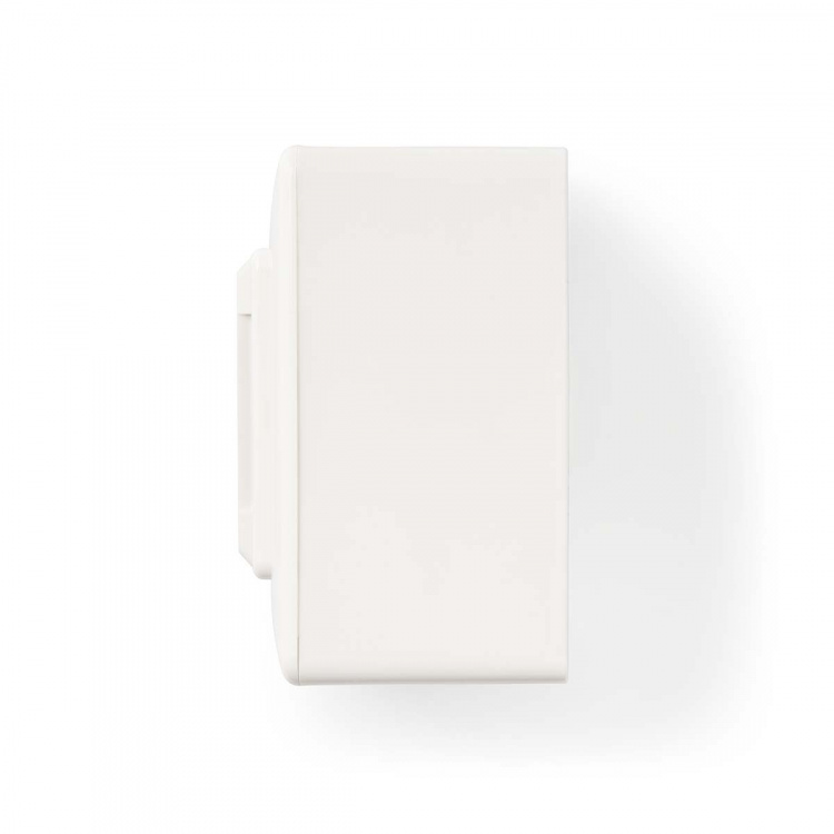 Nedis Netværksvægboks | Flush Mount | 2-Port port(s) | CAT5e | Lige | Hun | Guldplateret | ABS | Hvid | Box