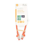 Nedis Kat 6 kabel | RJ45 Han | RJ45 Han | S/FTP | 0.25 m | Runde | LSZH | Orange | Label
