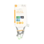 Nedis Cat 8.1 netværkskabel | S/FTP | RJ45 Han | RJ45 Han | 0.25 m | Runde | LSZH | Grå | Label