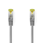 Nedis Cat 8.1 netværkskabel | S/FTP | RJ45 Han | RJ45 Han | 10.0 m | Runde | LSZH | Grå | Label
