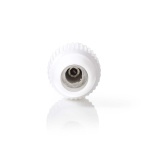 Nedis IEC (Coax) Stik | Lige | Han | Nikkelplateret | 75 Ohm | Skru | Kabeldiameter: 7.0 mm | Metal / PVC | Hvid | 2 stk. | Box