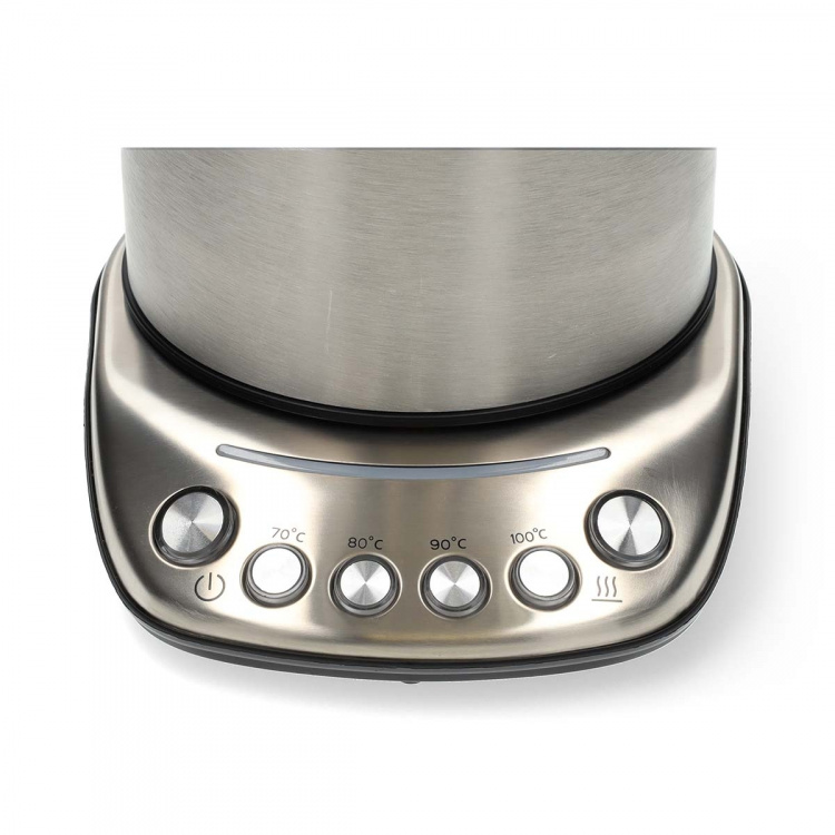 Nedis SmartLife Elkedel | Wi-Fi | 1.7 l | Rustfrit stål | 70,80,90,100 °C | Temperaturindikator | Drejelig 360 grader | Skjult varmeelement | Strix®-controller | Android™ / IOS Nedis SmartLife Elkedel | Wi-Fi | 1.7 l | Rustfrit stål | 70,80,90,100 °C | Temperaturindikator | Drejelig 360 grader | Skjult varmeelement | Strix®-controller | Android™ / IOS