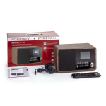 imperial i110 (V2) Wi-Fi-internetradio med medieafspillerfunktion og Bluetooth® - trælook