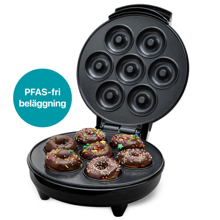 Champion Donut Maker Ceramic 7 Munkar 700W DM400 Svart Champion Donut Maker Ceramic 7 Munkar 700W DM400 Svart