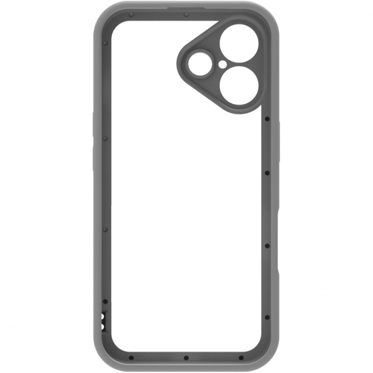 Celly Bumper iPhone 16 Svart/Vit