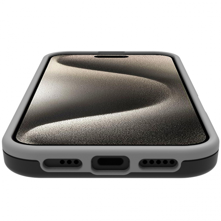 Celly Bumper iPhone 16 Svart/Vit