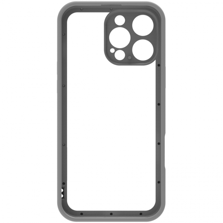 Celly Bumper iPhone 16 Pro Max Svart/Vit