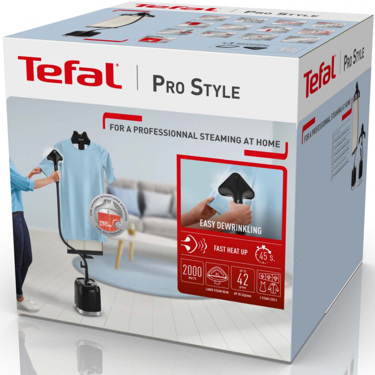 Tefal Pro Style Upright Garment Steamer IT3480E1 Tefal Pro Style Upright Garment Steamer IT3480E1