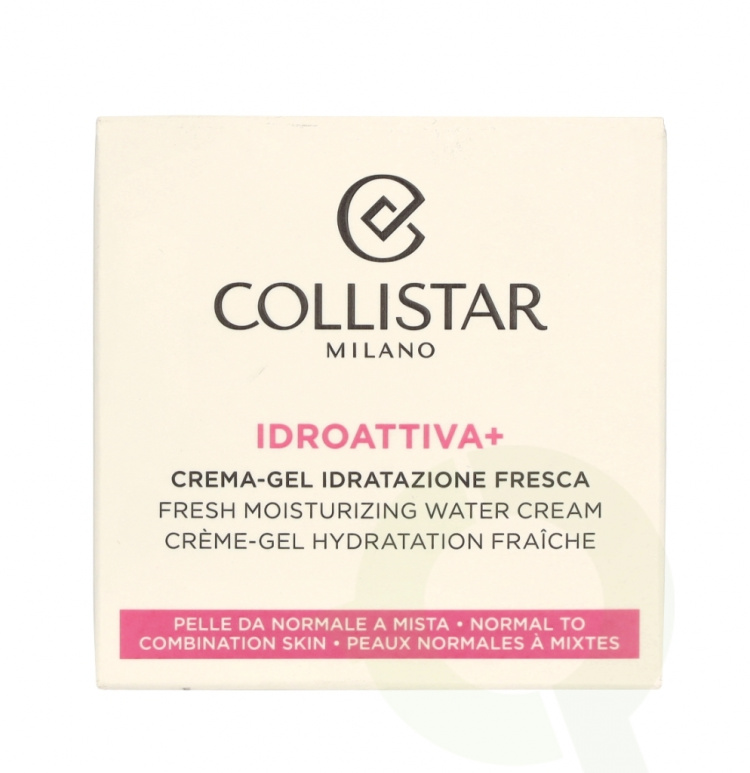 Collistar Idroattiva+ Fresh Moisturizing Water Cream 50 ml
