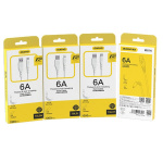 Dudao TGL3M USB-A to USB Micro Cable 1m white