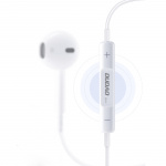 Dudao X14+ In-ear headphones with microphone Lightning white