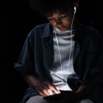 Dudao X14+ In-ear headphones with microphone Lightning white