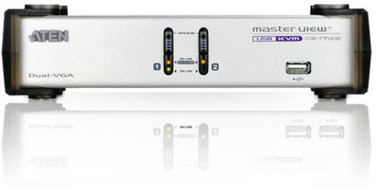 ATEN CS1742 dualview KVM-switch