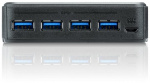 ATEN US434 USB3.0-hub til fire computere