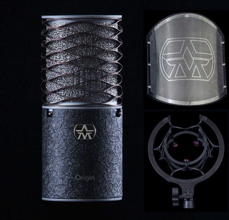 Aston Origin Black Bundle studiemikrofonpakke Aston Origin Black Bundle studiemikrofonpakke