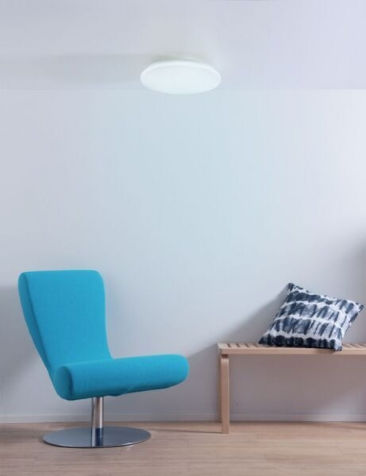 Airam Gaia Slim Round Plafond, 22W, 2700-6500K, hvid, 40 cm