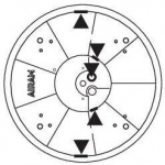 Airam Gaia Slim Round Plafond, 22W, 2700-6500K, hvid, 40 cm