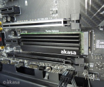 Akasa M.2 SSD-heatsink - køleplade til M.2-kort