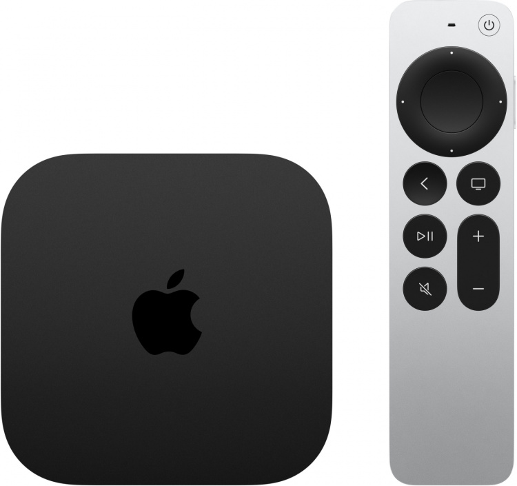 Apple TV 4K 128 GB Wi-Fi + Ethernet medieforstærker (MN893)
