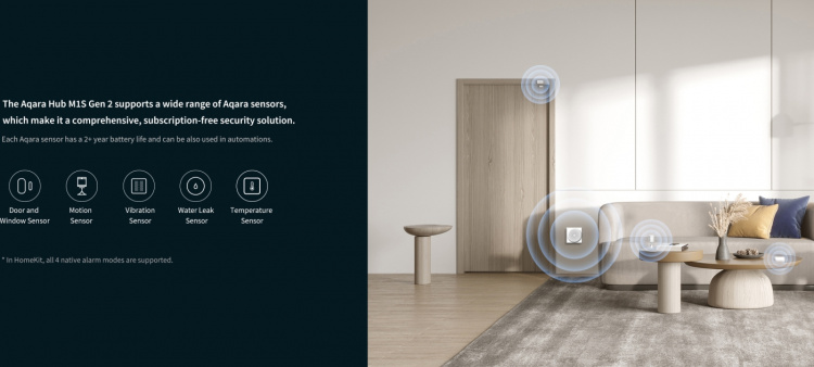 Aqara Hub M1S Gen 2 controller til hjemmeautomatisering