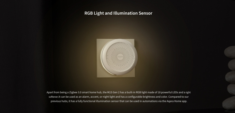 Aqara Hub M1S Gen 2 controller til hjemmeautomatisering