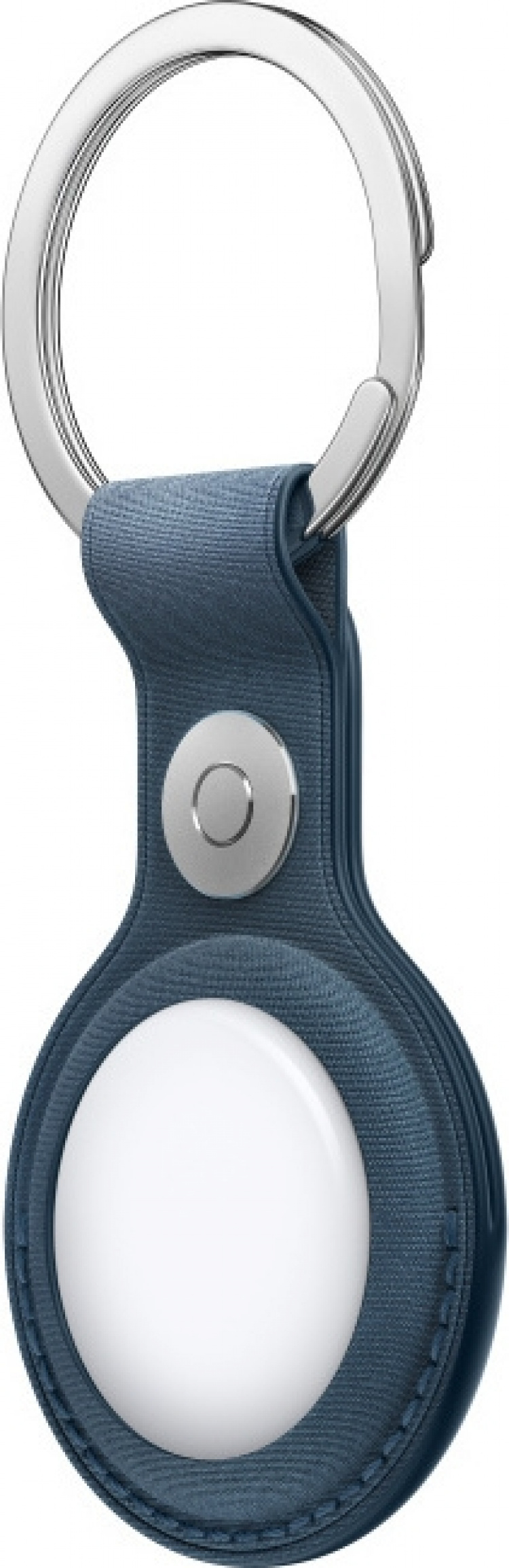 Apple FineWoven AirTag nøglering, calm sea blue