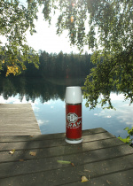 Airam termokande 1 liter, rød