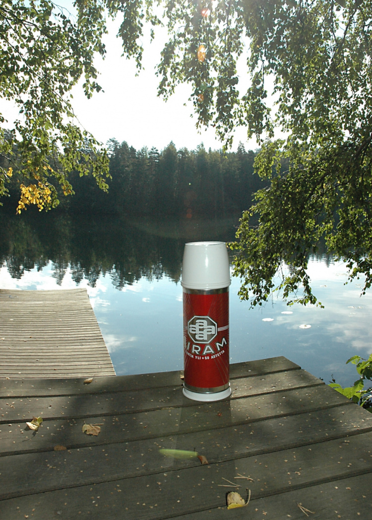 Airam termokande 1 liter, rød