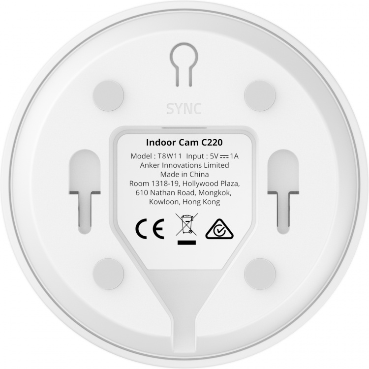 Anker eufy Indoor Cam C220 indendørs overvågningskamera Anker eufy Indoor Cam C220 indendørs overvågningskamera