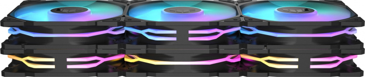 ASUS TUF Gaming TR 120 ARGB PWM-blæser, 120 mm, sort, 3-pak ASUS TUF Gaming TR 120 ARGB PWM-blæser, 120 mm, sort, 3-pak