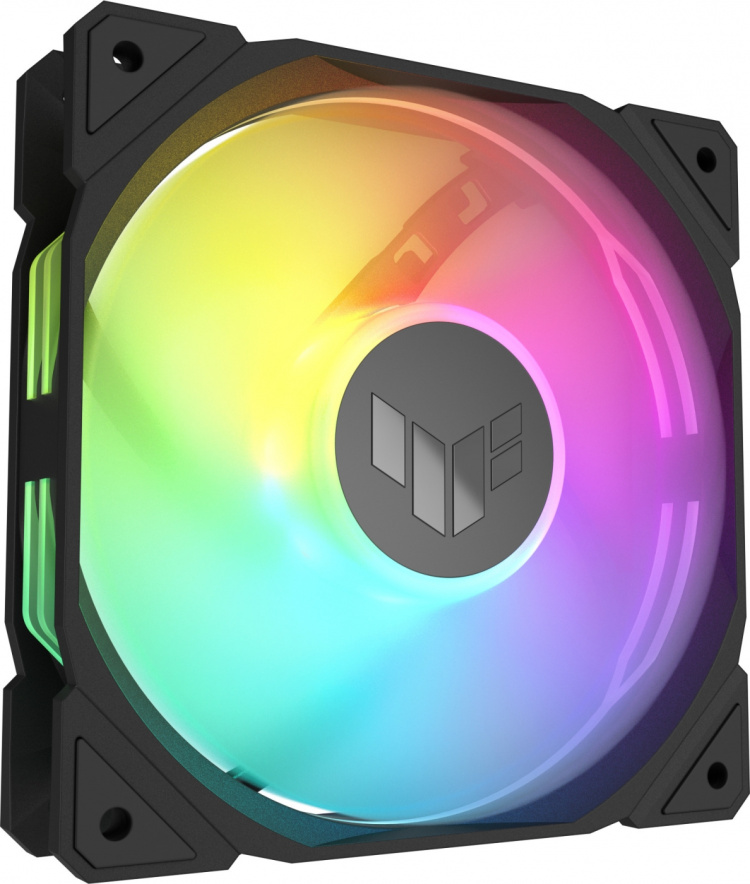 ASUS TUF Gaming TR 120 ARGB PWM-blæser, 120 mm, sort ASUS TUF Gaming TR 120 ARGB PWM-blæser, 120 mm, sort