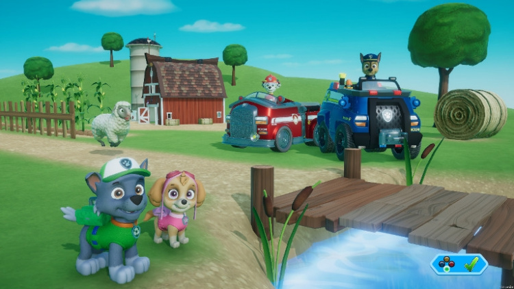 Bandai Namco Entertainment Paw Patrol: On A Roll spil, PS4