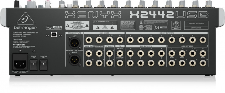 BEHRINGER Xenyx X2442USB kompakt mixer