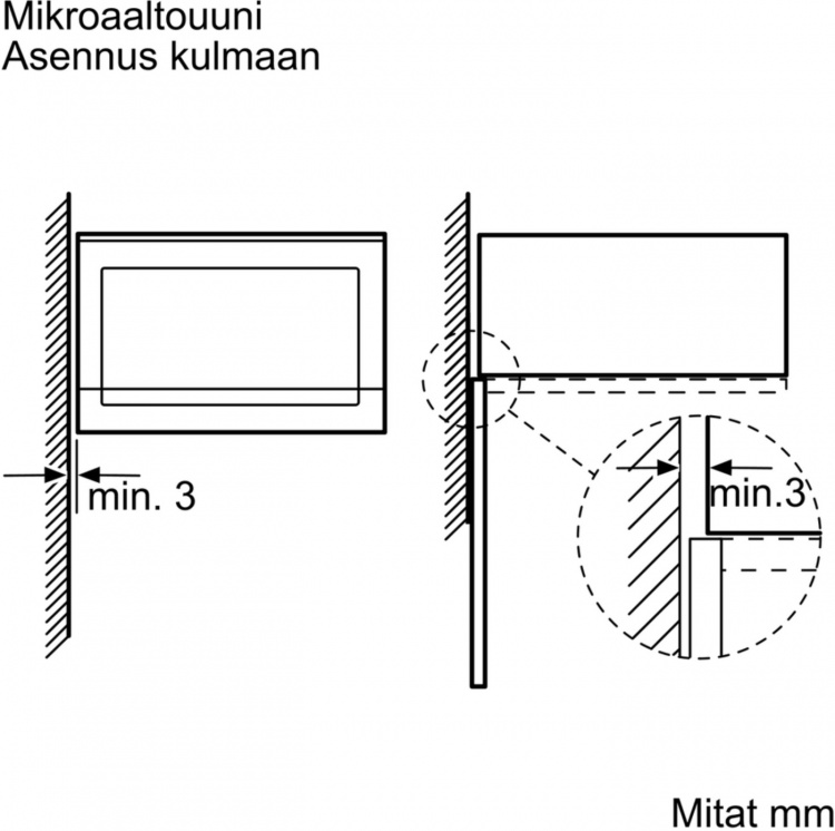 Bosch BFL520MB0 Serie 4 mikrobølgeovn, sort