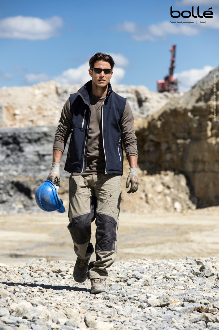 Bollè Bollé Contour beskyttelsesbriller, mid/smoke