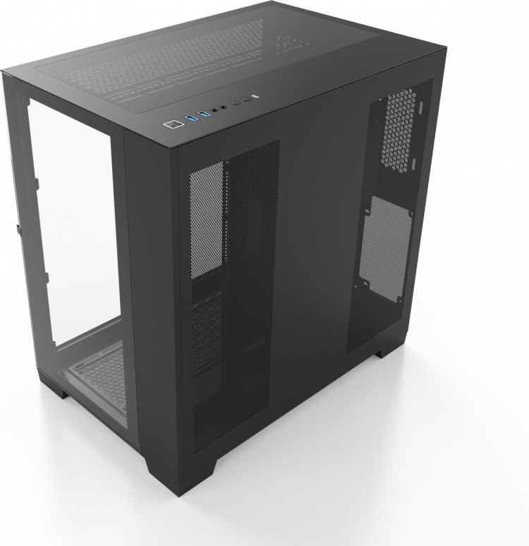 Blackstorm Artemis A711G ATX-kabinet med vindue, sort