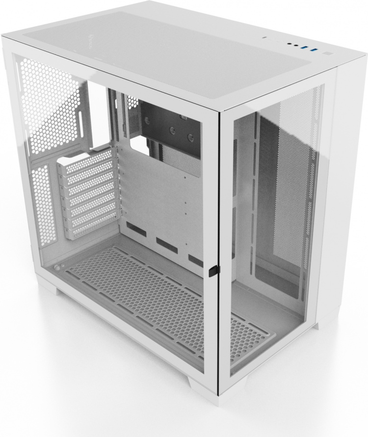 Blackstorm Artemis A711G ATX-kabinet med vindue, hvid