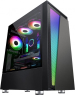 Blackstorm Artemis 3705 ATX-kabinet med vindue, sort