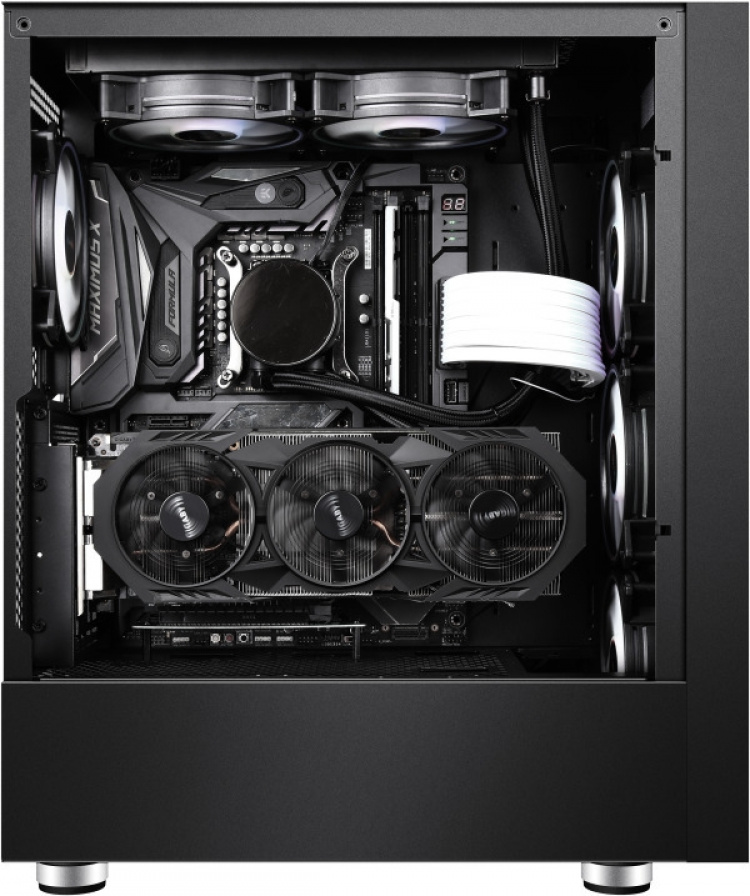 Blackstorm Artemis 3705 ATX-kabinet med vindue, sort
