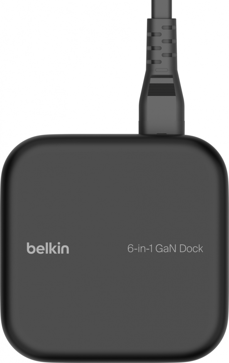 Belkin USB-C 6-i-1 Core GaN-batteri, 130 W Belkin USB-C 6-i-1 Core GaN-batteri, 130 W