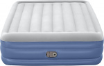 Bestway Tritech™ Luftmadras Queen luftfyldt ekstraseng, indbygget pumpe, 203 x 152 x 46 cm