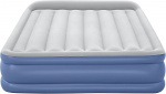 Bestway Tritech™ Luftmadras Queen luftfyldt ekstraseng, indbygget pumpe, 203 x 152 x 46 cm