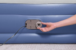 Bestway Tritech™ Luftmadras Queen luftfyldt ekstraseng, indbygget pumpe, 203 x 152 x 46 cm