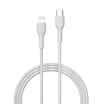 Devia kabel Kintone EC150 USB-C - Lightning 1,0 m 27W 3A vit set 30 st