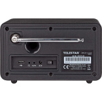 TELESTAR DIRA M 1 A Mobil EWF Batteridrevet mono-multifunktionsradio DAB+ / FM / Internet / Bluetooth Sort