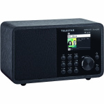 TELESTAR DIRA M 1 A Mobil EWF Batteridrevet mono-multifunktionsradio DAB+ / FM / Internet / Bluetooth Sort