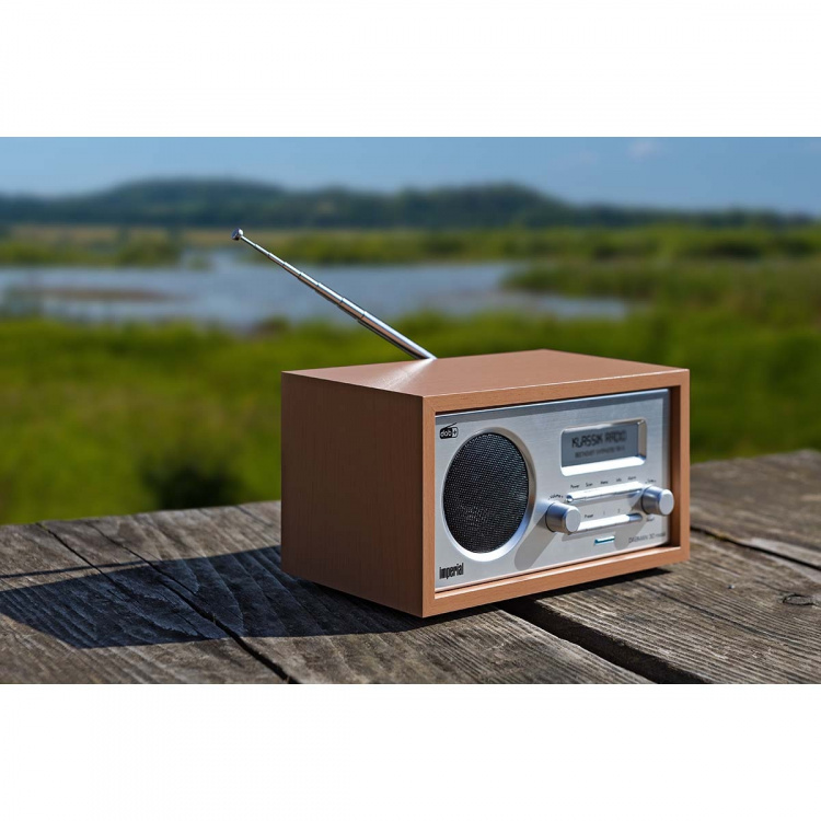 imperial DABMAN 30 Mobil DAB+/FM-radio Wood